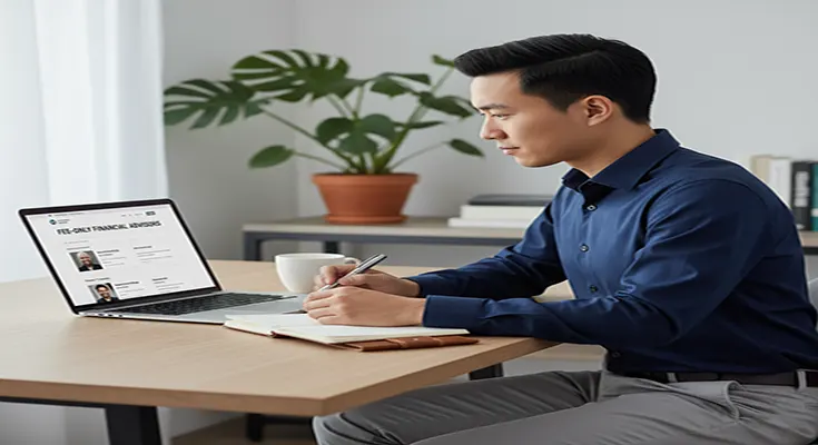 How to Find a Fee-Only Financial Consultant Online for Young Professionals
