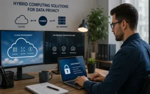 Cost-Effective Hybrid Computing Business Solutions for Data Privacy