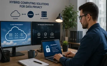 Cost-Effective Hybrid Computing Business Solutions for Data Privacy